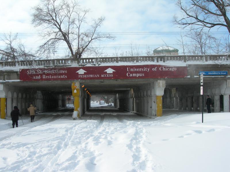 Methinks that sign is a little optimistic at the moment. (Photo by Erin Whalen '13.) 