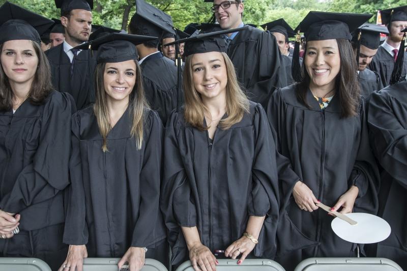 LLMs pose for a picture before the University Convocation.