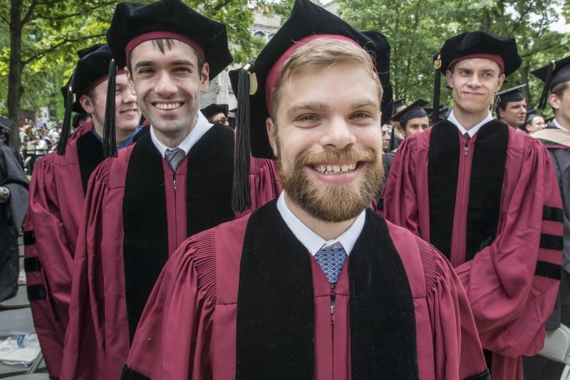 Law School graduates are all smiles on their graduation day. 