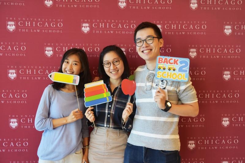 The Law School welcomed new students earlier this month with a variety of orientation activities.