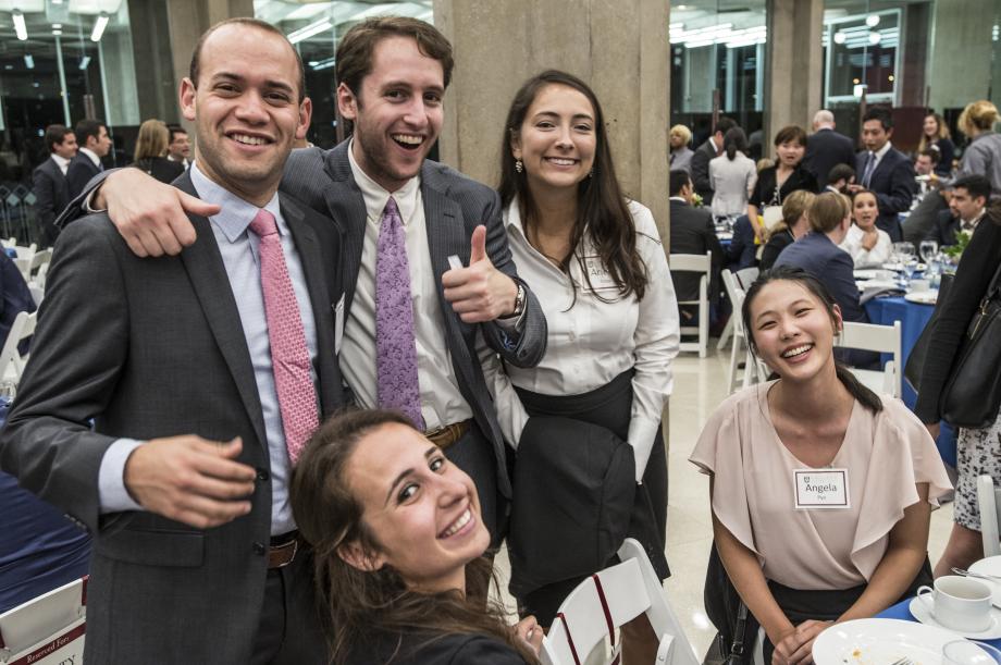 During orientation, students had a chance to get to know their classmates.