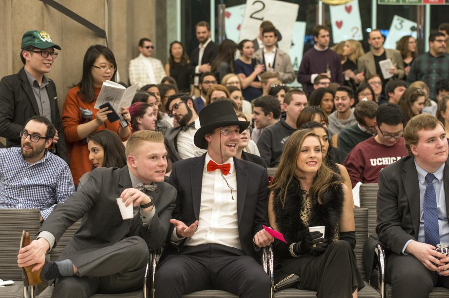 The Class of 2018's last CLF auction had a "casino" theme. 