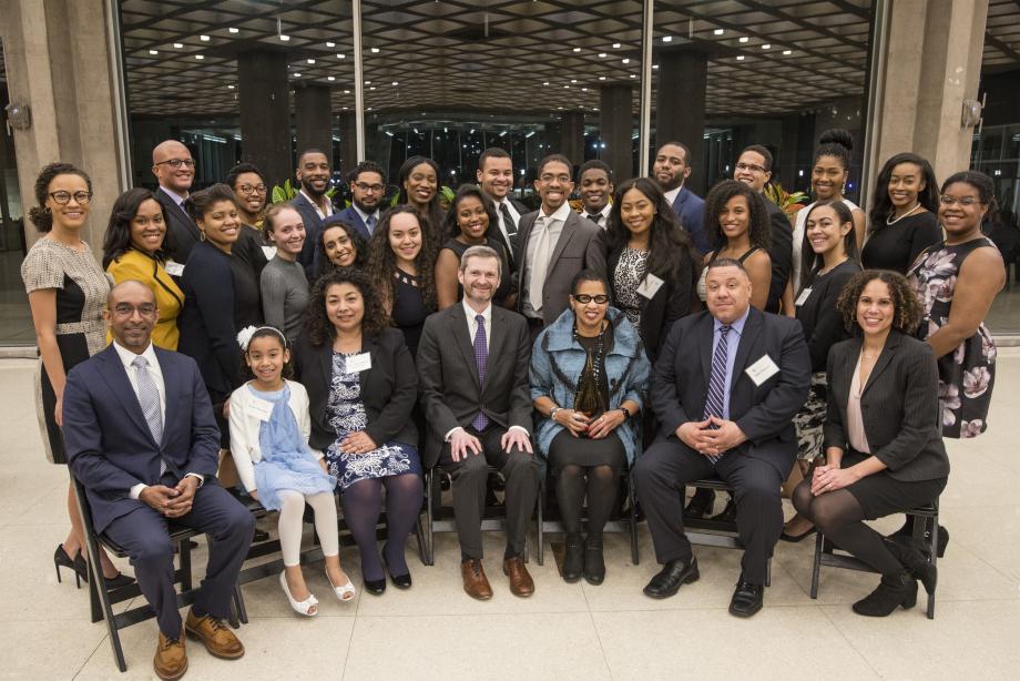 In February, BLSA hosted its first Judge James B. Parsons Legacy Dinner. The Honorable Ann C. Williams, the first and only Black woman to be appointed as a judge to the Court of Appeals for the Seventh Circuit, was honored as the first recipient of the James B. Parson Legacy Award.