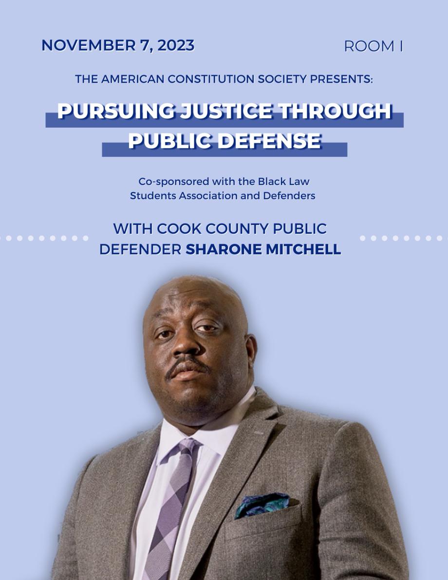 Pursuing Justice Through Public Defense with Sharone Mitchell