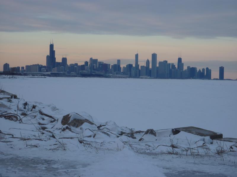 If a blizzard is what it takes to get a view like this, it might just be worth it. (Photo by Chengyao Zhou '11)