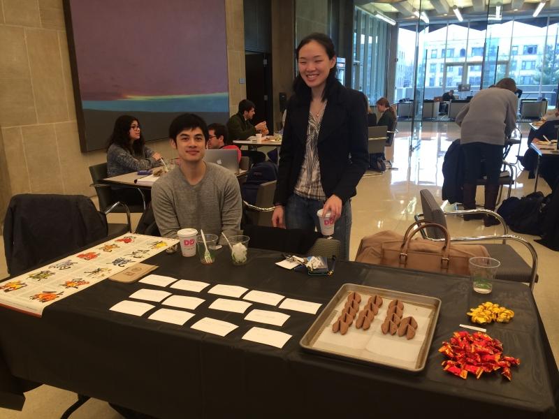 Lunar New Year Coffee Mess with APALSA offered a chance to learn facts about Asian/Pacific American civic engagement, Chinese zodiac animals—and to get candy and fortune cookies.