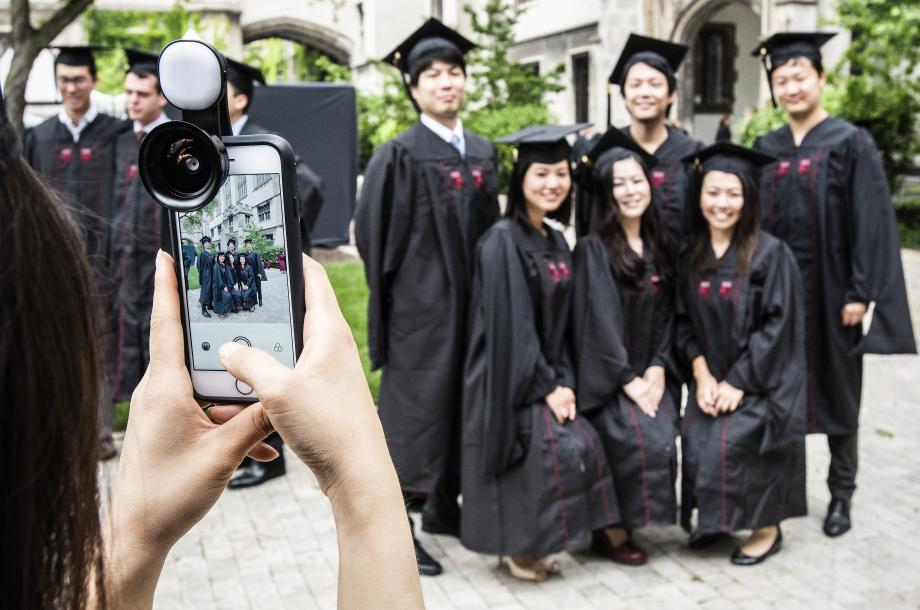 A group of LLM students posed for a quick photo.