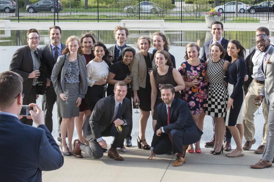 Members of the Class of 2018 celebrated their upcoming graduation at the Graduating Students Dinner.