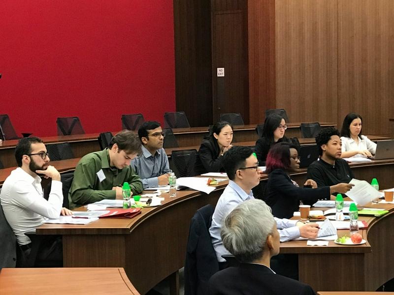 At the University of Chicago Center in Hong Kong, the students also attended a lecture on the Hong Kong electoral system by Stephen Tang, a University of Chicago alumnus.