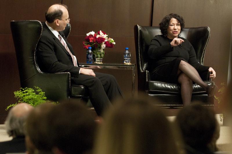 Justice Sotomayor gave advice to students who dream to be Supreme Court law clerks.