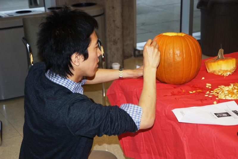 LLM pumpkin carving