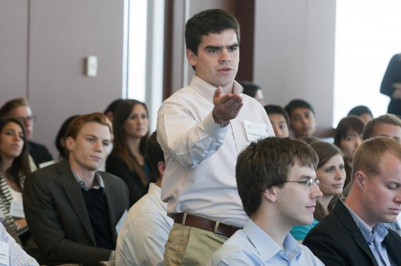 Benjamin Hudgens, '15, has worked for a nonprofit and a county government. 