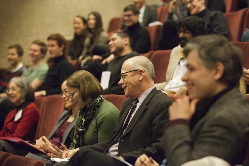 Judge Diane Wood and Profs. Jennifer Nou, Julie Roin, and Saul Levmore. 