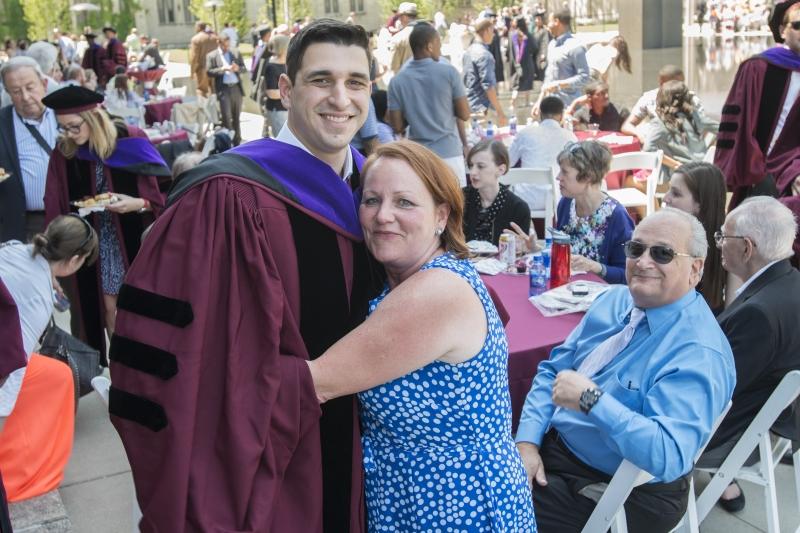 Parents of graduates had a lot to celebrate. 