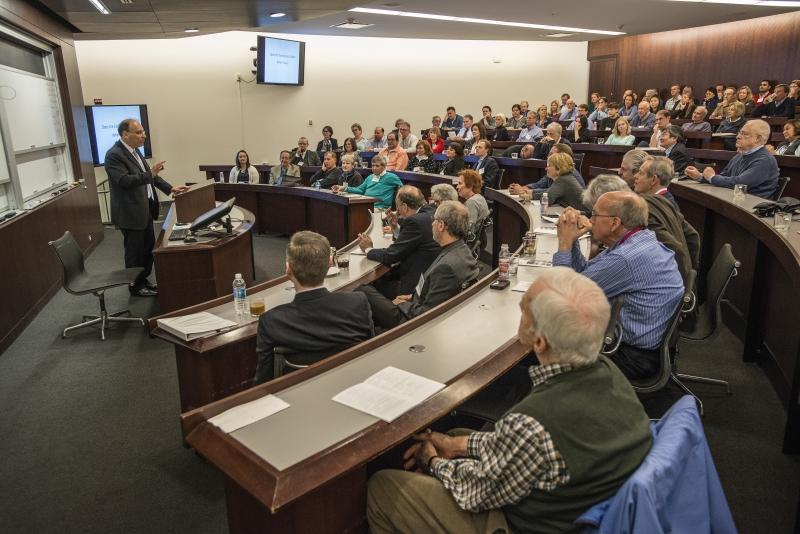 David A. Strauss, the Gerald Ratner Distinguished Service Professor of Law, taught a Masterclass titled, “Does the Constitution Mean What It Says?”