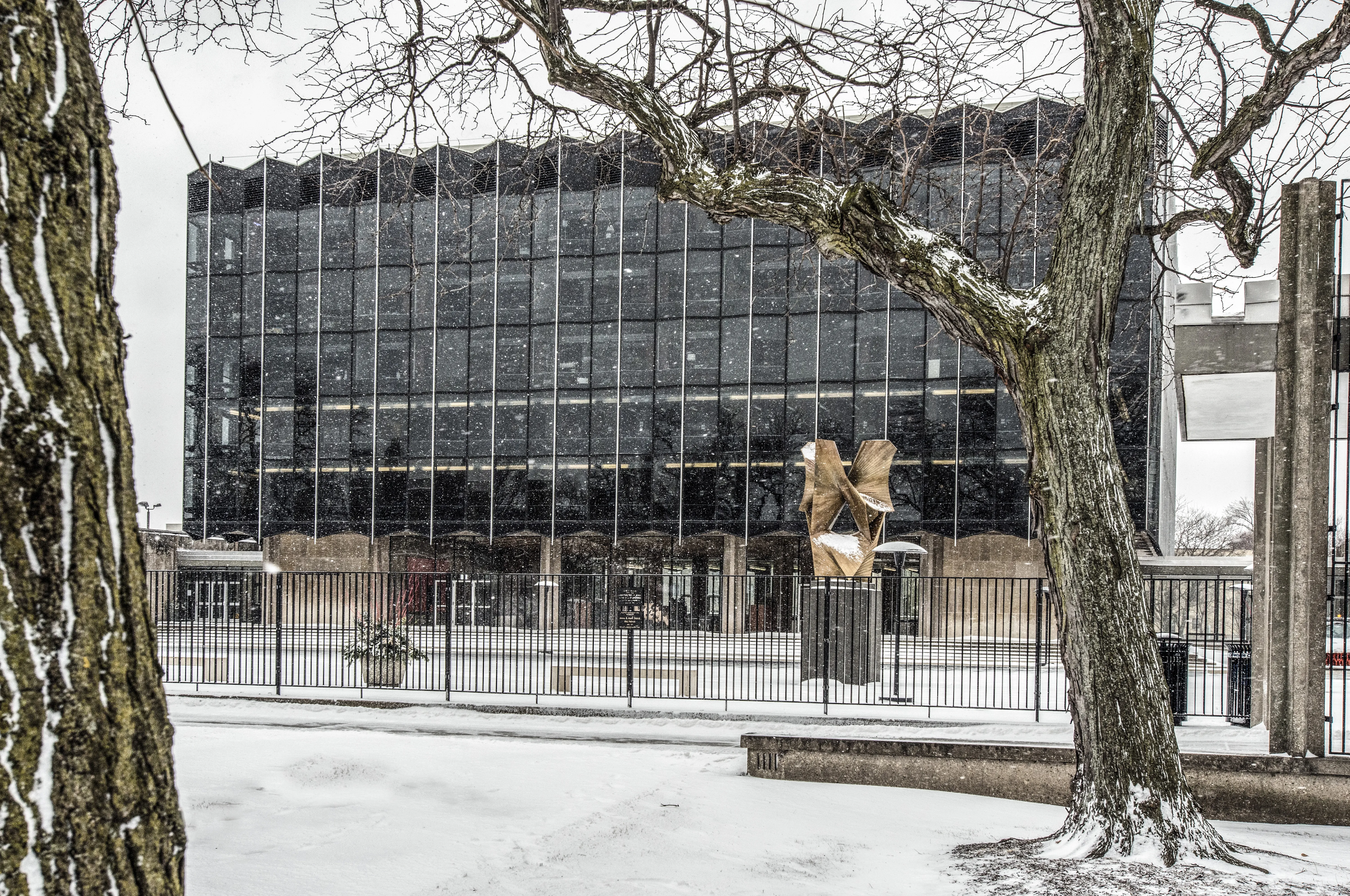 law school in winter